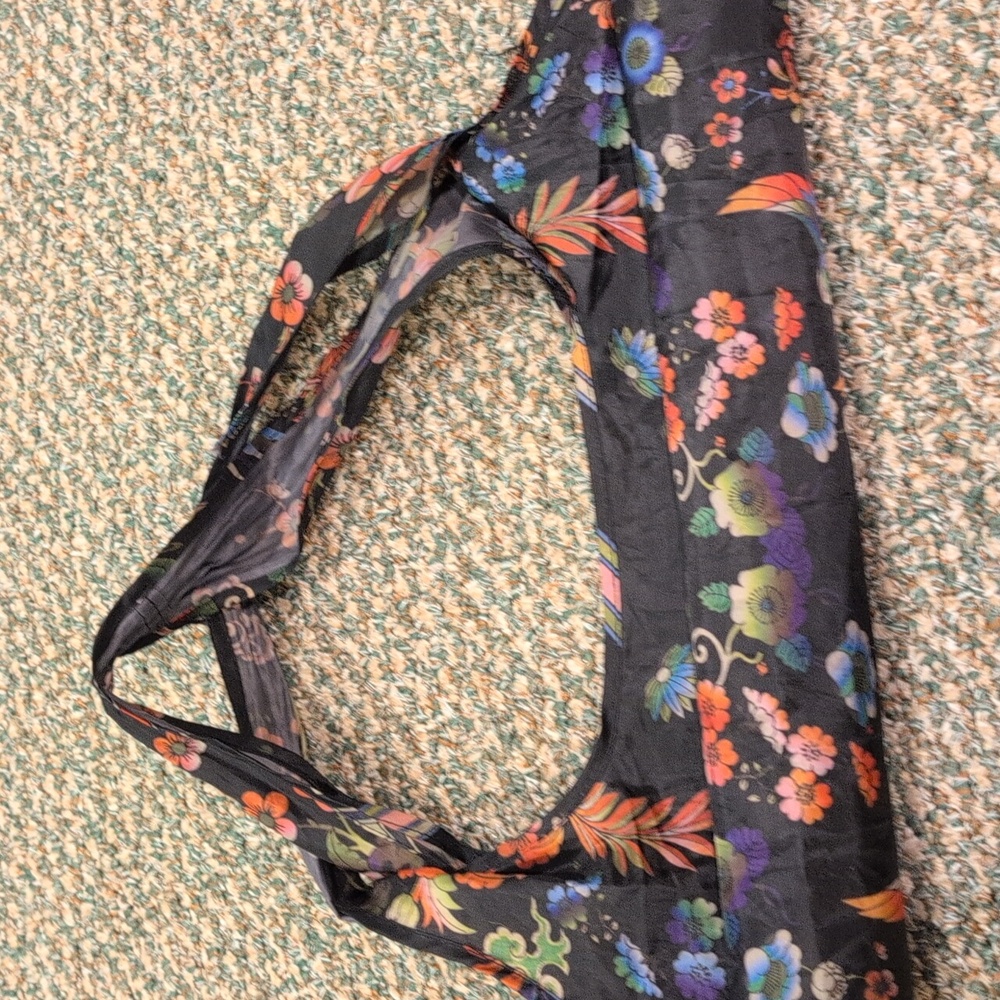 Johnny Was Foldable, Packable Thin Nylon Tote - image 7